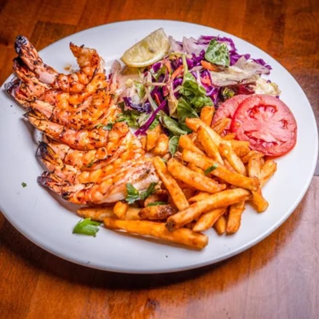 Shrimp Kebab.