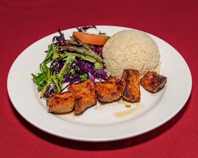 Filet Mignon Shish Kebab.